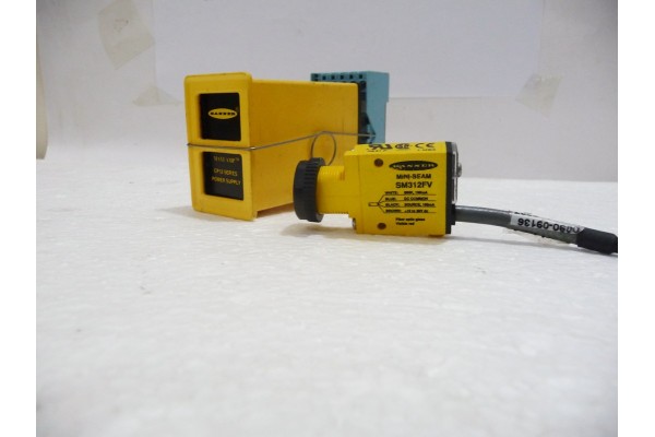 Mini Beam Sensor SM312FV with Power Supply, CP12C, Banner